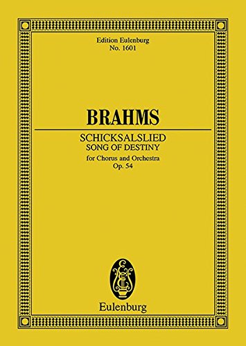 Beispielbild fr Brahms: Song of Destiny: For Chorus and Orchestra zum Verkauf von ThriftBooks-Atlanta