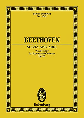 Stock image for Ah Perfido, Op. 65: Scena and Aria for sale by Kennys Bookshop and Art Galleries Ltd.