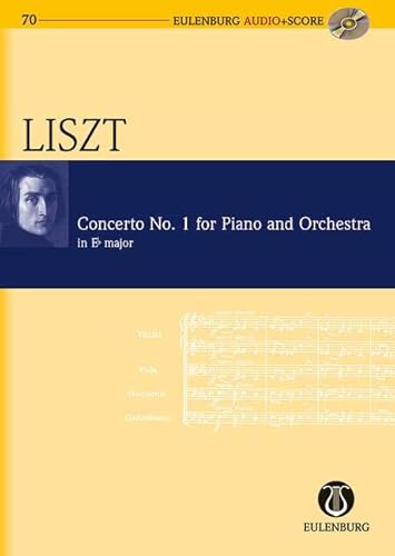 Konzert Nr. 1 Es-Dur : Eulenburg Audio+Score - Franz Liszt