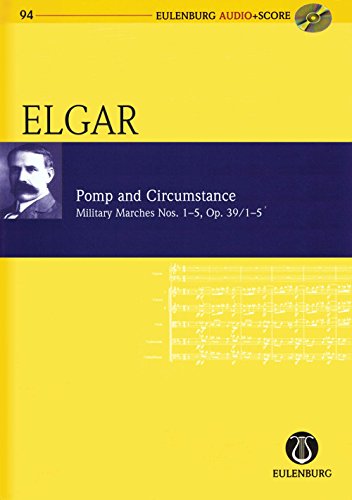 Imagen de archivo de POMP AND CIRCUMSTANCE OP. 39/1-5 STUDY SCORE AND CD Format: Paperback a la venta por INDOO