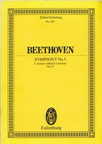 9783795766184: Sinfonie Nr. 5 c-Moll: op. 67. Orchester. Studienpartitur.: 402 (Edition Eulenburg)
