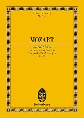 Beispielbild fr Concerto in E-Flat Major, K. 365: for Two Pianos and Orchestra zum Verkauf von Ergodebooks