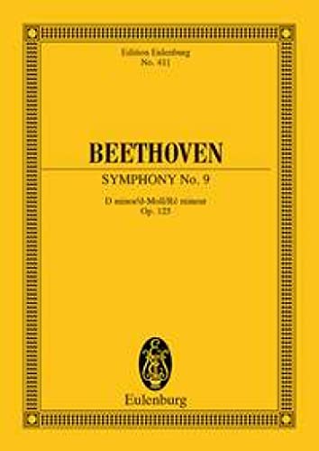 Stock image for Symphony 9 Op. 125 D Min for sale by Better World Books Ltd