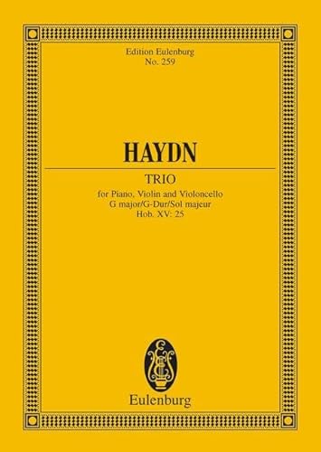 9783795769802: Piano Trio Hob Xv/25 G Maj