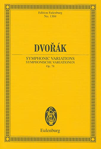 Imagen de archivo de Antonin Dvorak: Symphonic Variations, Opus 78 (Paperback) a la venta por AussieBookSeller