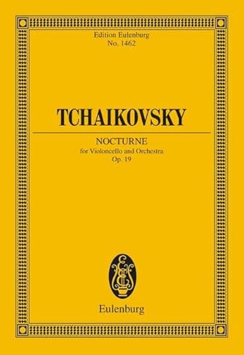 9783795771553: Nocturne, Op. 19: For Violoncello and Orchestra Study Score