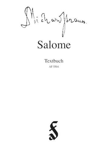 Stock image for Salome. Libretto for sale by GreatBookPrices