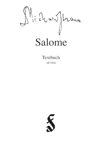 Stock image for Salome. Libretto for sale by GreatBookPrices