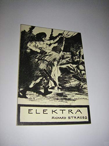 Beispielbild fr Elektra: Tragdie in einem Aufzug von Hugo von Hofmannsthal. op. 58. Textbuch/Libretto. zum Verkauf von Norbert Kretschmann
