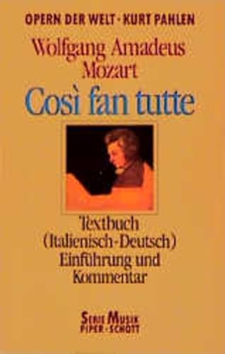 9783795780043: Cosi fan tutte. Textbuch. (Italienisch-Deutsch).