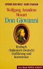 Beispielbild fr Don Giovanni. Textbuch ( Italienisch- Deutsch). Einfhrung und Kommentar (Opern der Welt) zum Verkauf von Versandantiquariat Felix Mcke