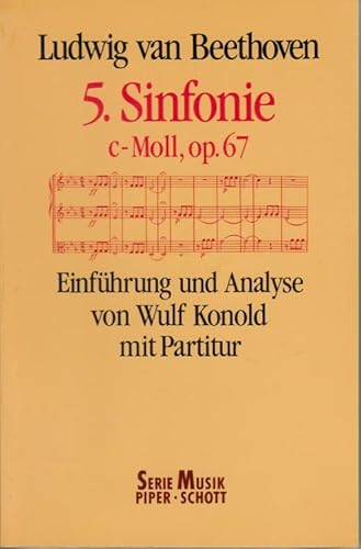 Beispielbild fr 5. Sinfonie c-Moll, op. 67. Einfhrung und Analyse mit Partitur. (SP 8101) zum Verkauf von medimops