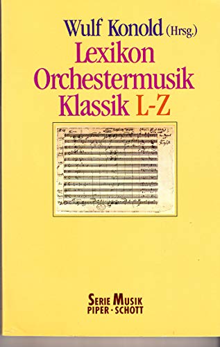 9783795782252: Lexikon Orchestermusik klassik