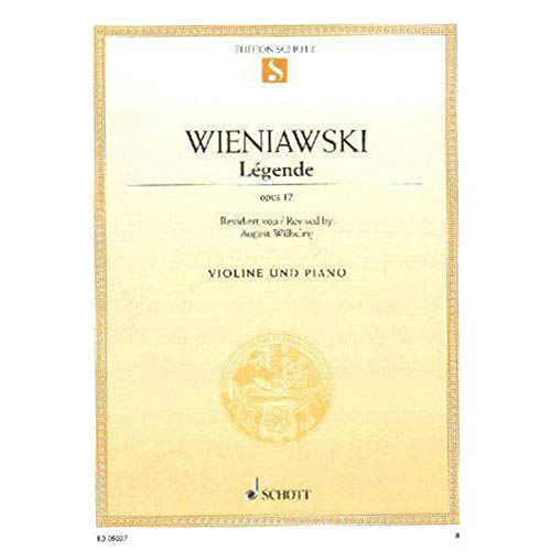 Stock image for Legende, Op. 17 for sale by GF Books, Inc.
