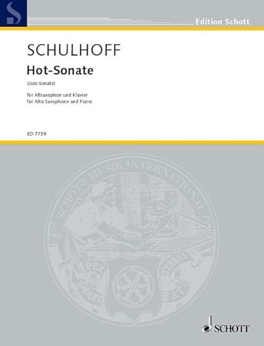 Hot Sonate (Paperback) - Erwin Schulhoff