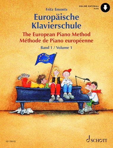 Beispielbild fr The European Piano Method - Volume 1 Book/Online Audio zum Verkauf von Blackwell's