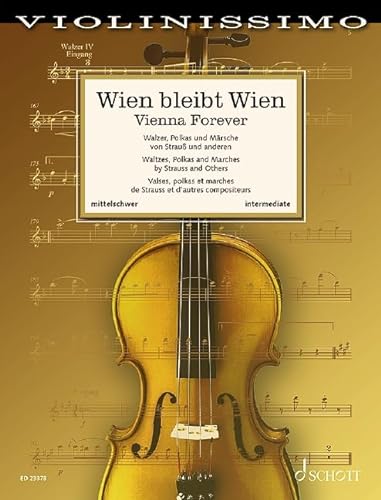 9783795799168: Wien bleibt Wien: Walzer, Mrsche und Polkas von Strau und anderen. Violine und Klavier.: 8