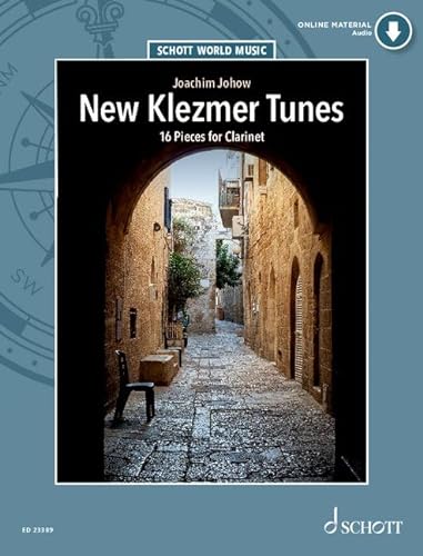 Beispielbild fr New Klezmer Tunes:-16 Pieces for Clarinet - clarinet and piano (guitar, accordion).- sheet music with audio - (ED 23389) zum Verkauf von Monster Bookshop