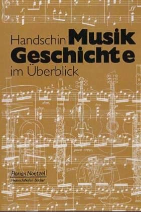 9783795903213: Handschin, J: Musikgeschichte