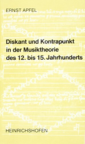 9783795903527: Diskant und Kontrapunkt in der Musiktheorie des 12. bis 15. Jahrhunderts: 82