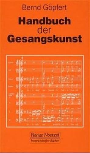 Beispielbild fr Handbuch der Gesangskunst. zum Verkauf von Musikantiquariat Bernd Katzbichler