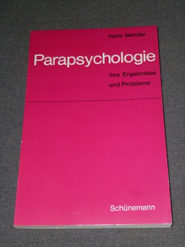 Beispielbild fr Parapsychologie zum Verkauf von medimops