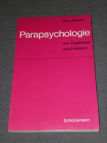 Stock image for Parapsychologie for sale by medimops