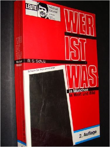 Stock image for Wer ist was in Mu?nchen: In Wort u. Bild (German Edition) for sale by GF Books, Inc.