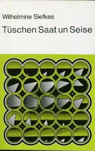 Beispielbild fr Tuschen Saat un Seise: Gedichte zum Verkauf von Anybook.com