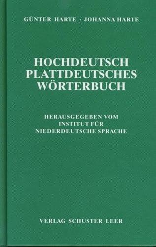 Beispielbild fr Hochdeutsch - Plattdeutsches Wrterbuch zum Verkauf von medimops