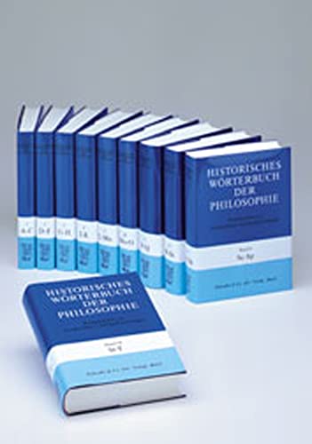 Historisches Worterbuch Der Philosophie Gesamtwerk: A - C (1-13) (German Edition)