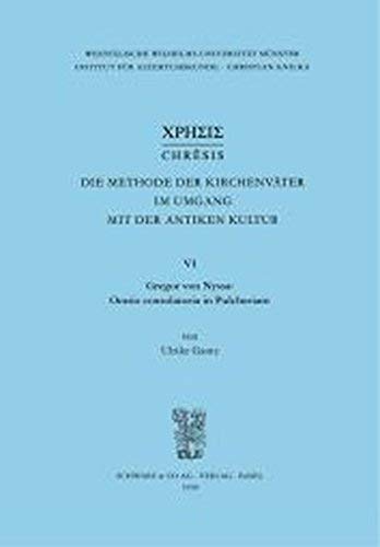 Gregor von Nyssa: Oratio consolatoria in Pulcheriam. - GANTZ, Ulrike.