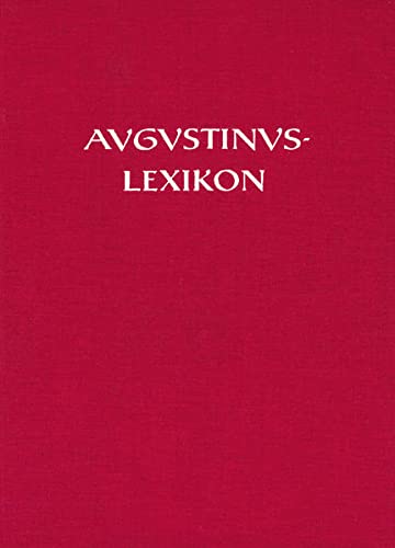 9783796519291: Al - Augustinus-lexikon / Cor-fides / Fasc. 1-8: 2