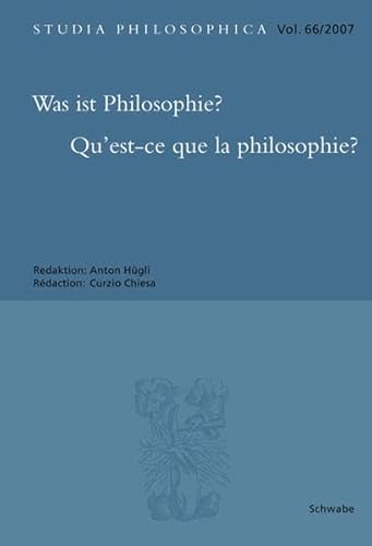 Stock image for Was ist Philosophie? /Qu`est-ce que la philosophie? for sale by Buchpark