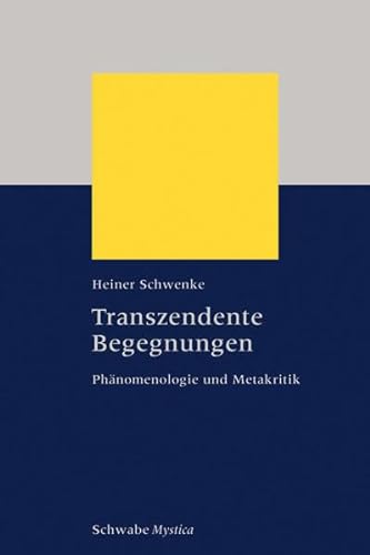 9783796532597: Transzendente Begegnungen: Phnomenologie und Metakritik