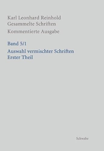 9783796534416: RGS: Karl Leonhard ReinholdGesammelte Schriften