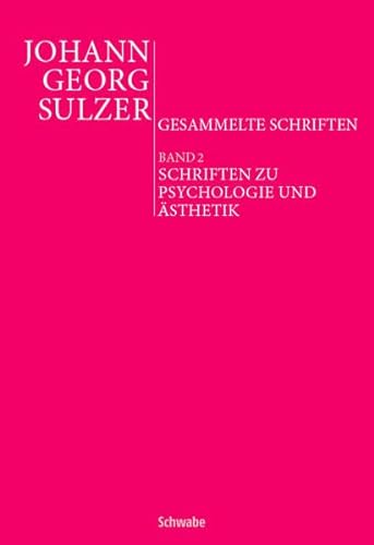 9783796538421: Schriften zu Psychologie und sthetik: Band 2/1-2