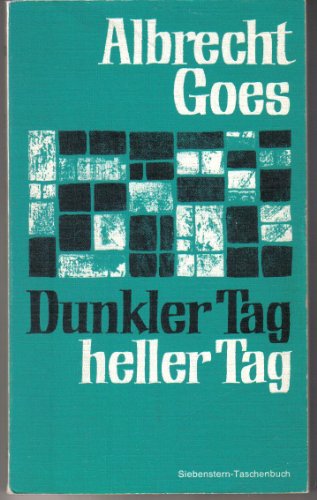 9783797001344: Dunkler Tag, Heller Tag (German text version) Erwagungen [Paperback] by