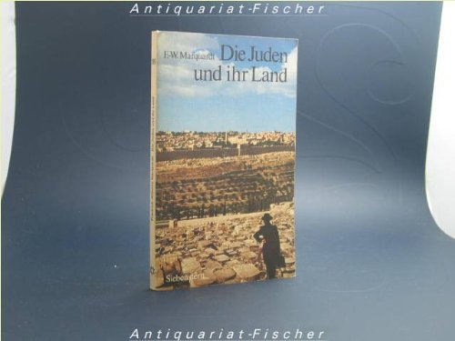 Beispielbild fr Die Juden und ihr Land zum Verkauf von 3 Mile Island