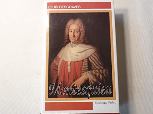 Imagen de archivo de Montesquieu a la venta por 3 Mile Island