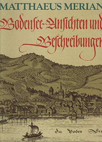 9783797700704: Bodensee-Ansichten und Beschreibungen