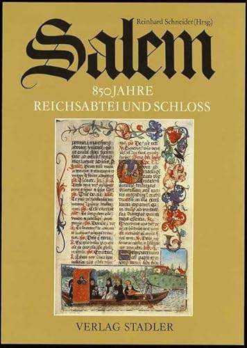 Imagen de archivo de Salem. 850 Jahre Reichsabtei und Schloss. a la venta por Bernhard Kiewel Rare Books