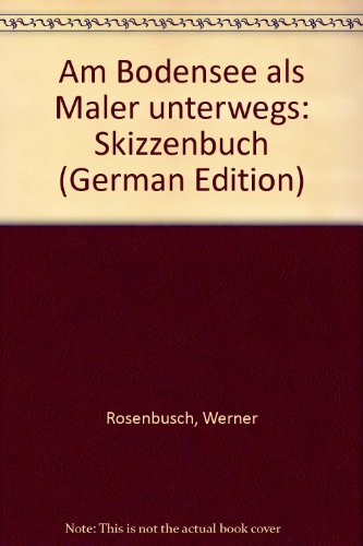 Am Bodensee als Maler unterwegs. 2 Bände Skizzenbuch I (1) Skizzenbuch II (2)