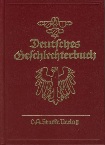 9783798001794: Dt. Geschlechterbuch Bd. 179/15. Niederschsisches Geschl.