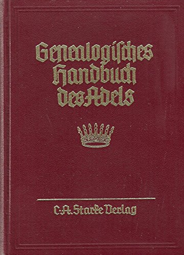 9783798007000: genealogisches-handbuch-des-adels