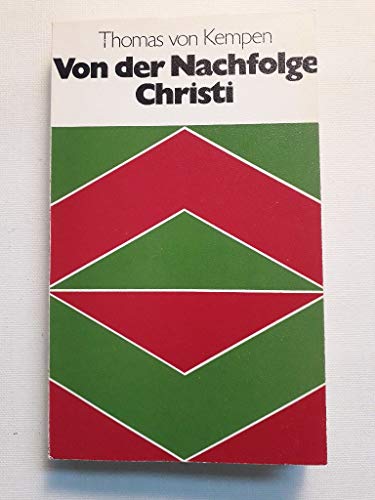 Stock image for Von der Nachfolge Christi for sale by medimops