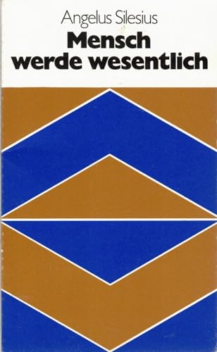 Beispielbild fr MENSCH WERDE WESENTLICH Ausgewaehlt und eingeleitet von Rudolf Irmler. zum Verkauf von German Book Center N.A. Inc.