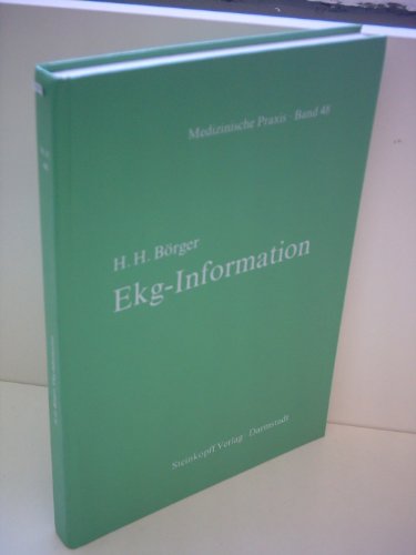 9783798503809: H. H. Brger: Ekg-Information