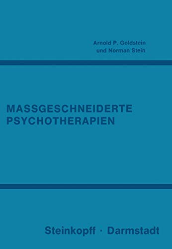 Beispielbild fr Massgeschneiderte Psychotherapien zum Verkauf von medimops