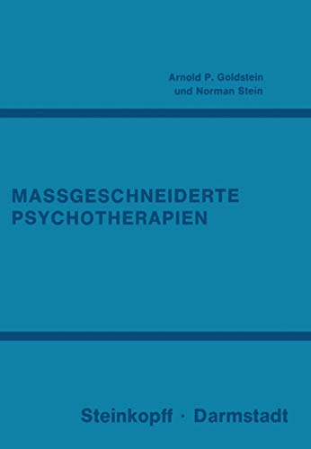 Stock image for Massgeschneiderte Psychotherapien for sale by Chiron Media